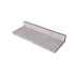 Schellevis Traptrede L-Vorm 100x40x15 cm Grijs