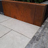 ECCOborders Betotop Border Corten 15x43 cm / 2 mtr lang