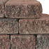 granubrick 23,1/15,3x20x10 rood-zwart